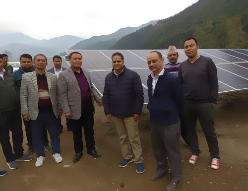 尼泊尔最大太阳能电站拟于4月投入使用